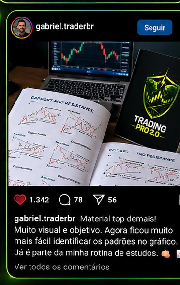Depoimento de aluno do Trading Pro 2.0 — prova social 5